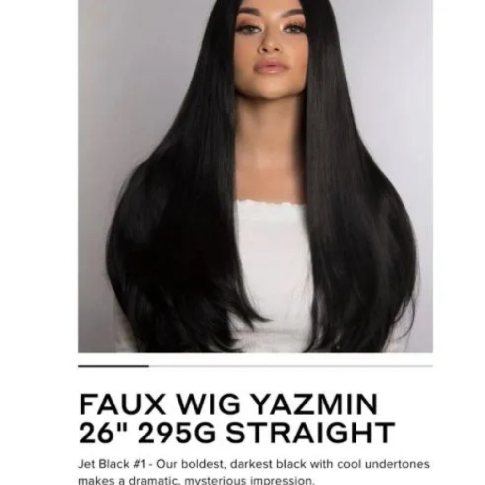 Bellami Yazmin Wig - Jet Black